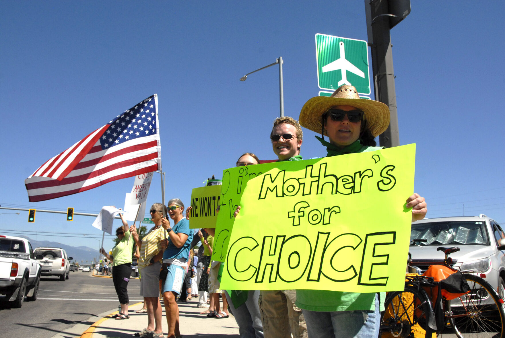 Demonstrators protest for reproductive rights in Hamilton | Local news Rally 5